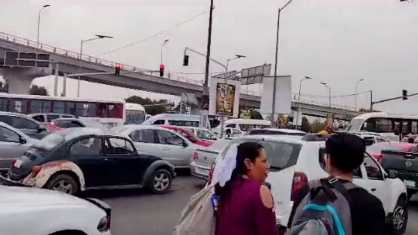 Manifestantes liberan la Vía Morelos pero sigue el caos vial en Ecatepec, alternativas viales