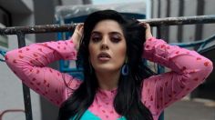 En vestido lencero, Curvy Zelma derrocha glamur y presume sorprendente cambio de look