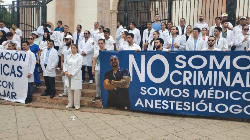 "Allanaron su propiedad": médicos protestan por el operativo contra un doctor que tenía fentanilo de uso médico