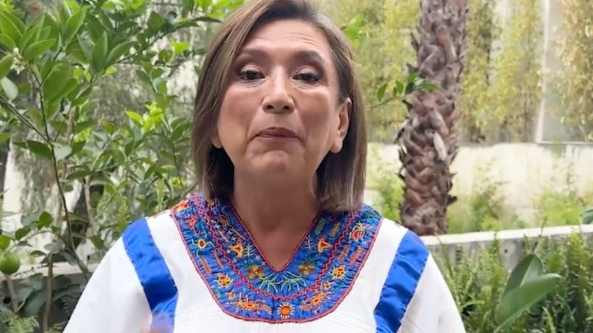 Xóchitl Gálvez arremete contra AMLO: "Usted será quien me entregue la banda presidencial"