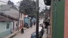 VIDEO: motonetos realizan disturbios en San Cristóbal de Las Casas, registran disparos y agresiones