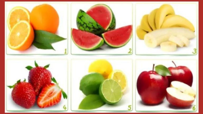 test de personalidad con frutas