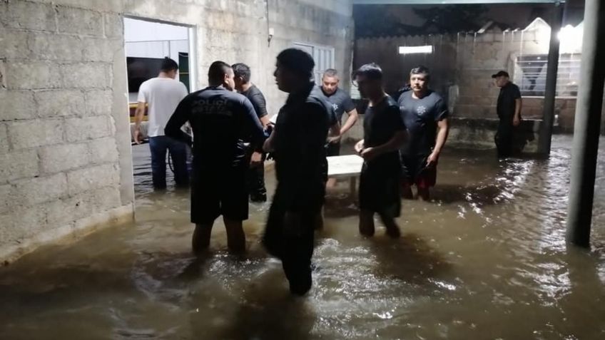 Veracruz: fuertes lluvias dejan 591 viviendas afectadas al sur del estado