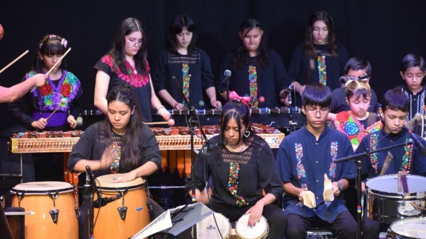 Alcaldía La Magdalena Contreras celebra el 47 aniversario de la Orquesta Infantil de Percusiones