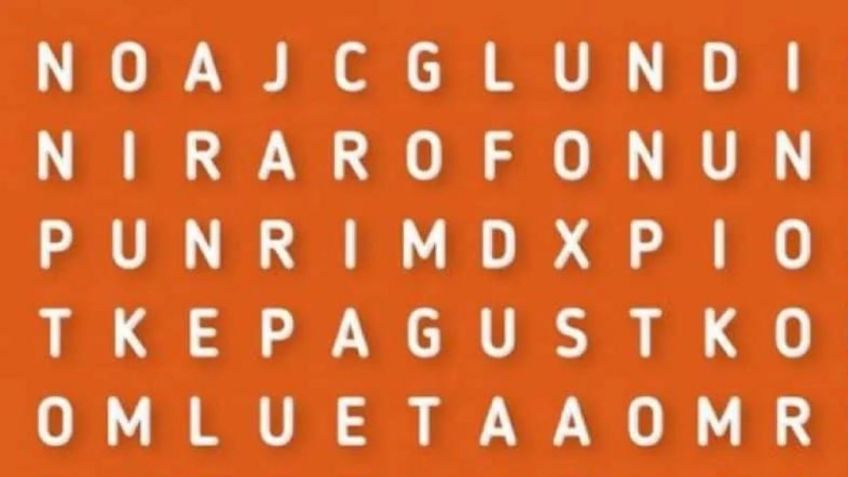 Solo para mentes superdotadas: intenta no perder la calma antes de encontrar la palabra ‘bondad’ en 8 segundos