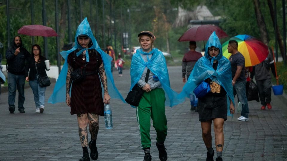 Cuídate de la lluvia en la Ciudad de México