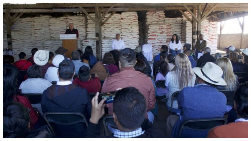 Avanza la entrega de Fertilizantes para el Bienestar