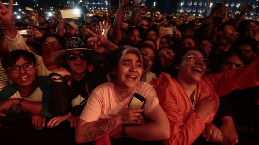 ¡Uno más! Gobierno de la CDMX prevé otro concierto masivo en el Zócalo