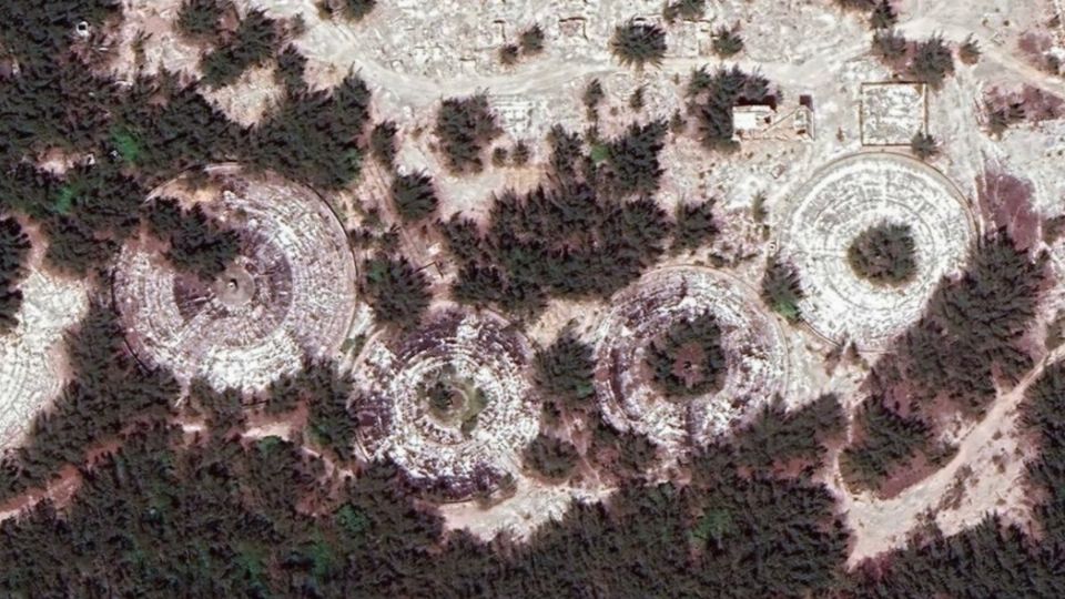 Estos extraños diseños están ubicado s a unos cuantos metros de la playa tamaulipeca.