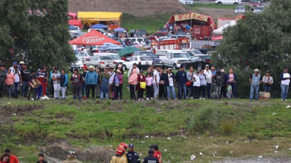 El cuerpo del pequeño fallecido quedó bajo resguardo de peritos de la Fiscalía General de Justicia.