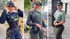 Gina Alexandra es considerada la policía más bella de Colombia y es toda una influencer en TikTok