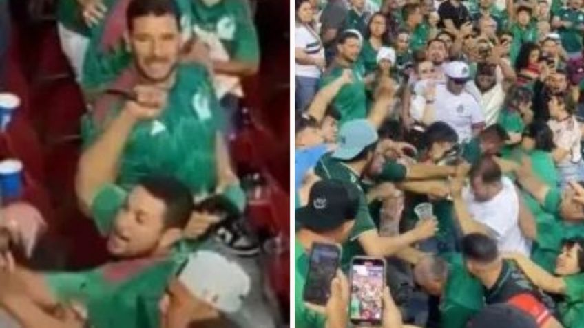 IMÁGENES FUERTES: Identifican al sujeto que apuñaló a un aficionado mexicano en pleno partido de la Copa Oro