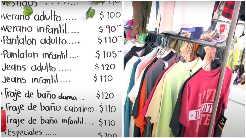 La bodega secreta de paca americana en la CDMX donde encontrarás prendas desde 90 pesos: VIDEO