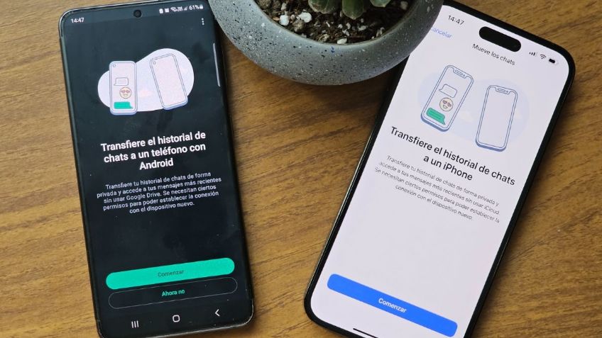 ¿Cómo transferir mi historial de WhatsApp a un Android o iPhone sin salir de la aplicación?