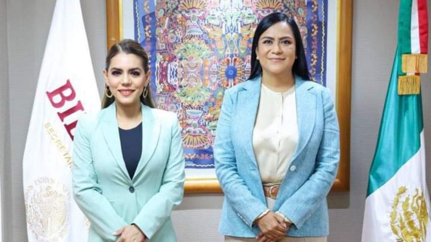 Evelyn Salgado se reúne con Ariadna Montiel para revisar acciones y programas sociales en Guerrero