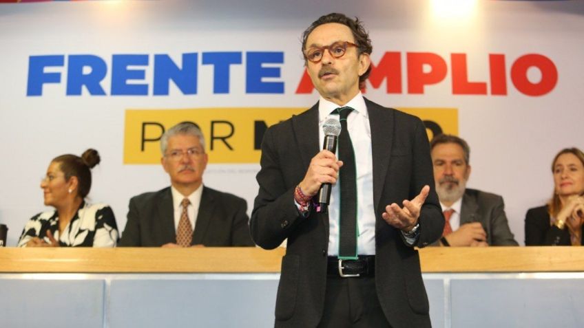 Gabriel Quadri no será candidato del Frente Amplio por México, pero sumará sus fuerzas al proyecto