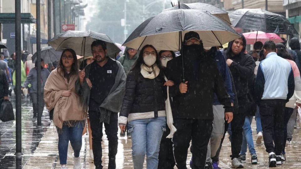 Seguirá lloviendo en la capital y el centro del país.