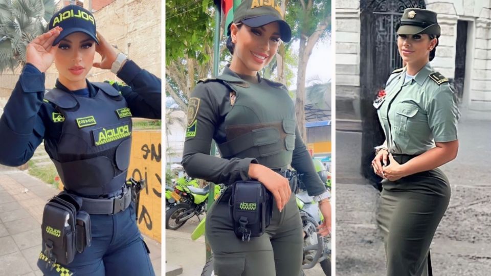 La agente policial ya puede contar por millones sus seguidores en redes sociales.