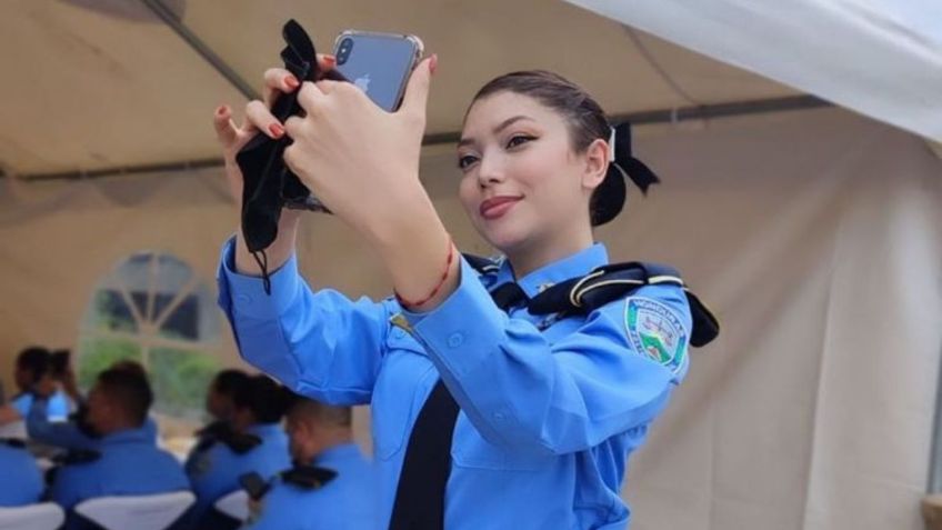 Ella es Karla Güiza, la hermosa policía que conquistó la redes y participará en Miss Honduras