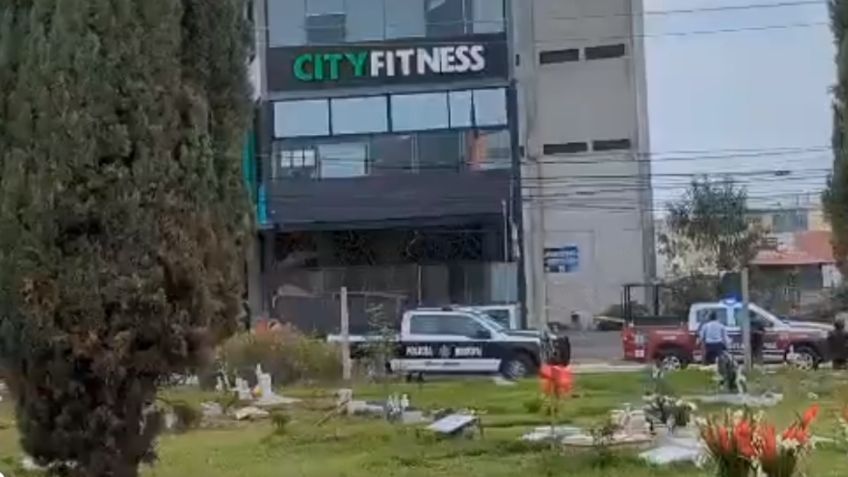 Balacera en gimnasio de Puebla deja un muerto y un herido