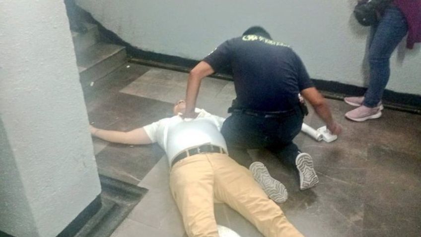 Matan a hombre en la entrada del metro Bellas Artes