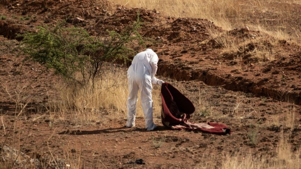 El cuerpo de Natalia fue dejado en un camino de terracería.