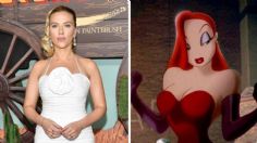 Así luciría Scarlett Johansson si fuera Jessica Rabbit, según la Inteligencia Artificial