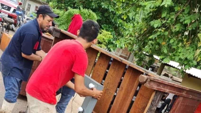 Intensas lluvias desbordan ríos y dejan miles de afectados en Apatzingán