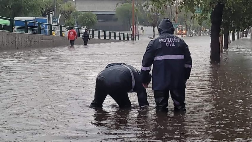 Llueve con intensidad en 8 alcaldías de la CDMX: estas zonas registran afectaciones viales