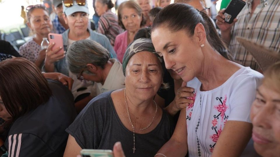 Claudia Sheinbaum se encuentra recorriendo México para llevar a cabo sus Asambleas Informativas