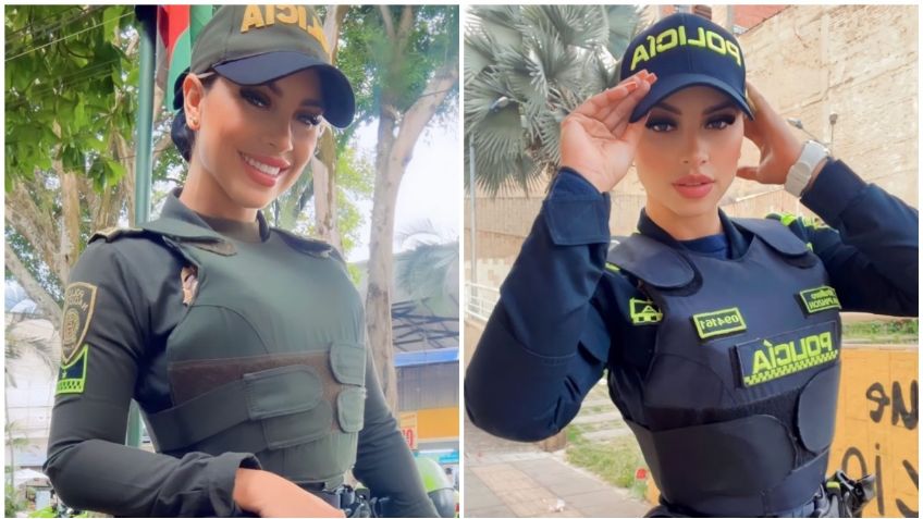 Alexa Narváez, la bella policía que enamoró en redes ahora conquista las canchas de fútbol