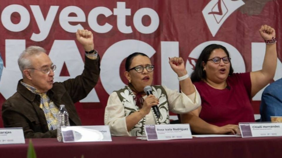 Rosa Icela Rodríguez Velázquez, titular de la Secretaría de Seguridad y Protección Ciudadana.