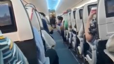 ¡IMPERDIBLE! pelean pero ninguno se entiende, acalorada discusión en pleno vuelo se roba los reflectores en redes