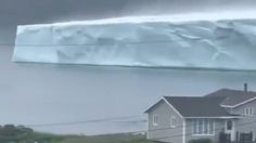 IMPACTANTE VIDEO: Iceberg gigante se desprende y sorprende a habitantes en Canadá