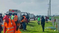 Atropellan a peregrinos de Central de Abasto de Toluca, una persona perdió la vida