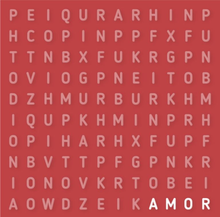 resolucion sopa de letras amor