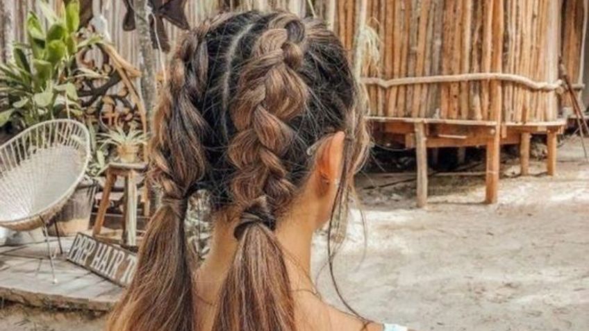 3 peinados rápidos y fáciles con trenzas para mantener el cabello en control en lo que resta del verano