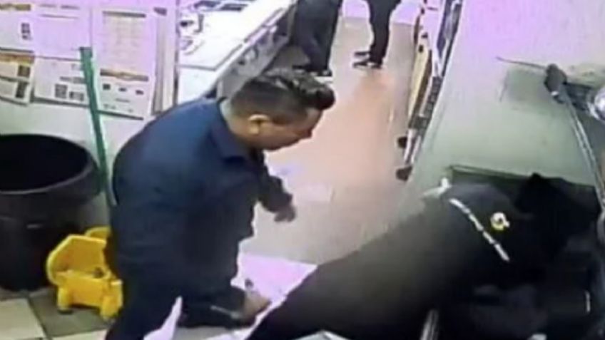 Agresor de empleado de Subway fue identificado, nuevo video en redes lo muestra golpeando a otras personas