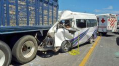 Accidente en carretera federal Tehuacán-Orizaba deja 5 muertos y 11 heridos