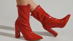 Las botas altas en color rojo que usó Lady Di son la tendencia más fuerte para el otoño