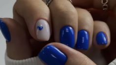 Estas uñas en tonos azules que van a ser la manicura en tendencia este segundo fin de semana de agosto