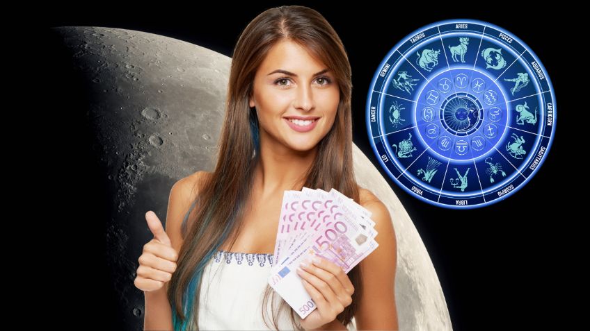 3 signos que recibirán un extra de dinero durante la Luna menguante de agosto 2023