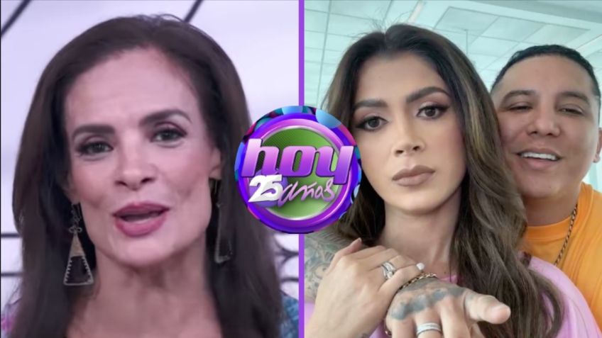 "Por fa, ya sueltanos ¿si?”: Kim Flores envía claro mensaje a Alma Cero y junto con Edwin Luna explica por qué no estuvieron en Hoy