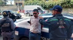 Detienen a un hombre en Toluca que intentaba atropellar a un policía de tránsito: quería evitar infracción