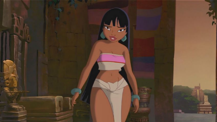 Así se vería Chel de "El camino hacia El Dorado" si fuera real, según la Inteligencia Artificial