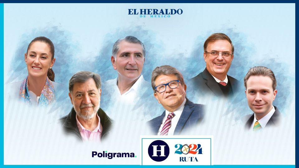 En esta nueva medición llama la atención que Fernández Noroña, con 8.5% de las preferencias electorales.