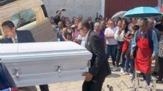 Con música de Juan Gabriel familiares y amigos despiden a Milagros y exigen que no quede impune su feminicidio