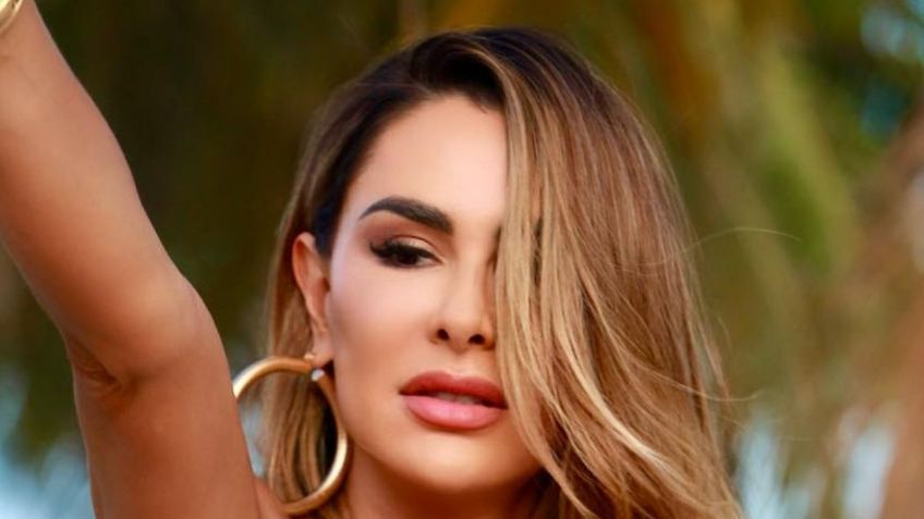 Ninel Conde impone tendencia con el microbikini blanco ideal para la playa