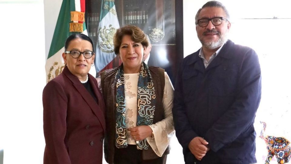 “Como parte de las estrategias de bienestar para el Estado de México, me reuní con la secretaria de Seguridad y Protección Ciudadana federal, Rosa Icela Rodríguez