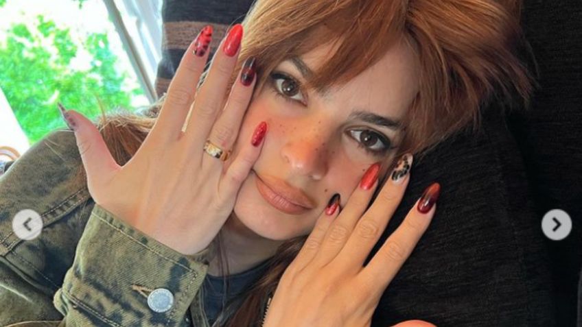 Uñas frambuesa: el estilo que Emily Ratajkowski ama y está siendo tendencia para el otoño